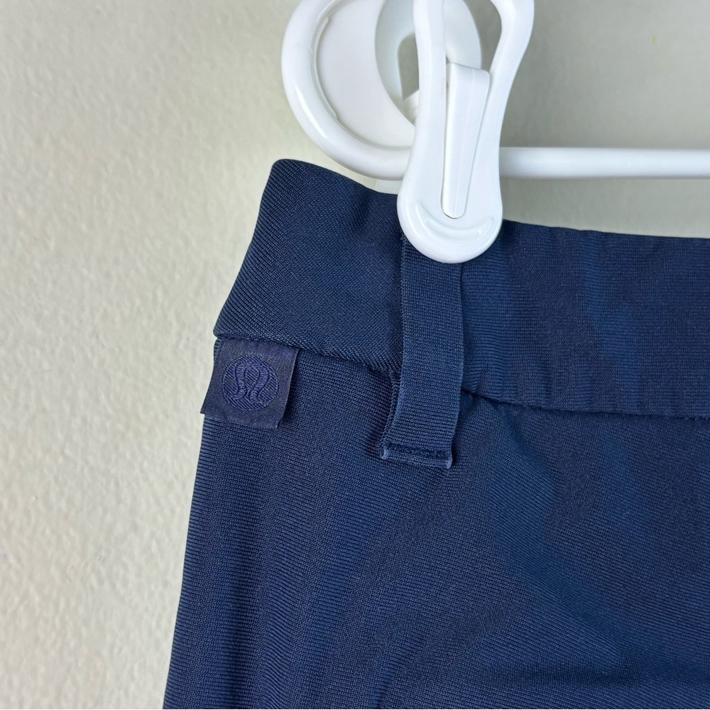 Lululemon Shorts Men's 33 Navy Performance Golf commission Wicking Classic ABC - Picture 5 of 7